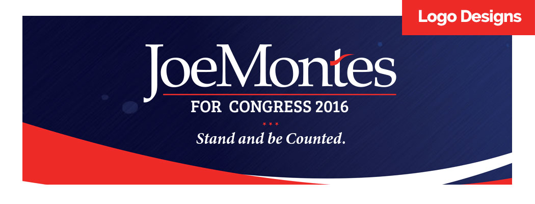 Joe Montes for Congress Logo Design