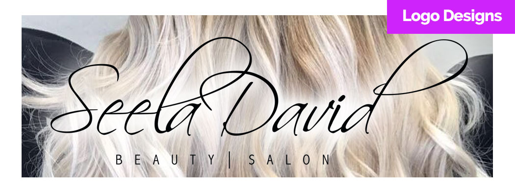 Seela David Salon Logo Design